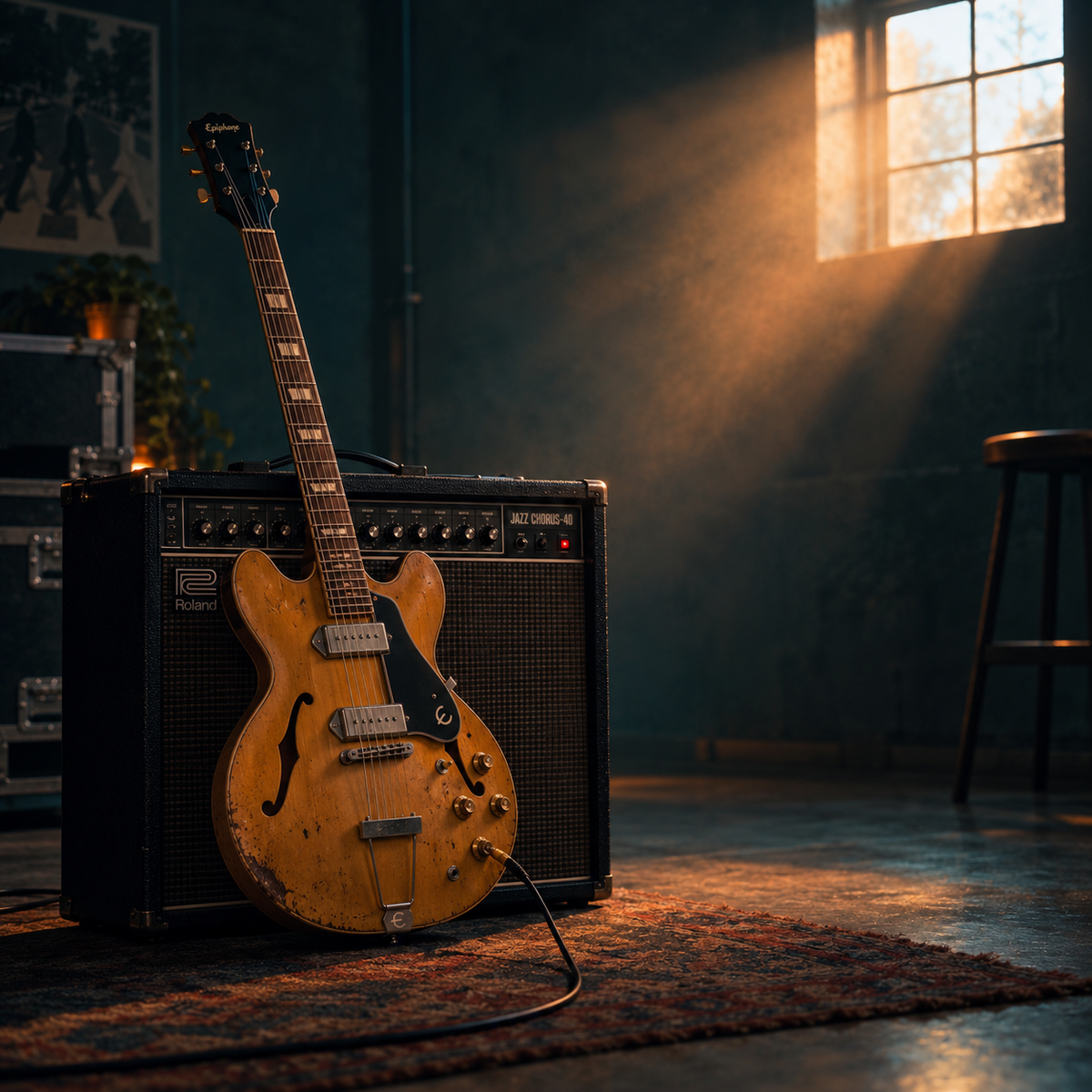 Amped Hollowbody Guitar Loops